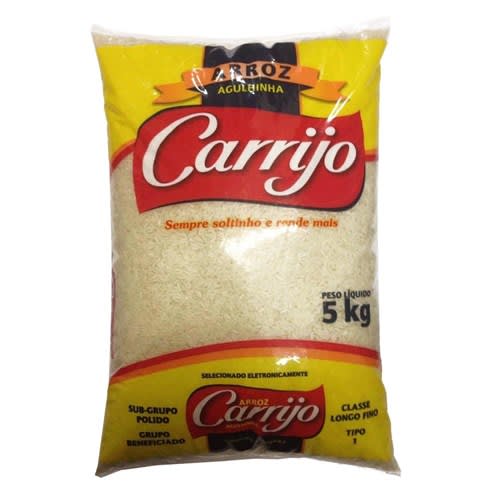 Arroz Tipo 1 Longo Carrijo 5Kg - FD